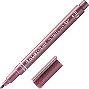 Staedtler 8323-232 metalické popisovače, 10 kusů v kartonovém pouzdře, červené Staedtler 8323-232 metalické popisovače, 10 kusů v kartonovém pouzdře, červené