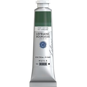 Lefranc Bourgeois 405106 extra jemná olejová barva v umělecké kvalitě z vysoce kvalitních pigmentů, živé barvy, vysoká světlostálost, 40 ml tuba – chromoxydová zelená Lefranc Bourgeois 405106 extra jemná olejová barva v umělecké kvalitě z vysoce kvalitních pigmentů, živé barvy, vysoká světlostálost, 40 ml tuba – chromoxydová zelená