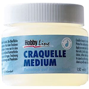 KREUL 79420 Craquelle Medium, 150ml dóza, lak na trhací lak pro starožitné efekty a vytvoření použitého vzhledu na terakotových hrncích, vázách, dřevěných boxech a obrazových rámečcích KREUL 79420 Craquelle Medium, 150ml dóza, lak na trhací lak pro starožitné efekty a vytvoření použitého vzhledu na terakotových hrncích, vázách, dřevěných boxech a obrazových rámečcích