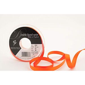 Berisfords 3501 Doppelseitiges Satinband, 20 m x 10 mm, Kräftiges Orange Berisfords 3501 Doppelseitiges Satinband, 20 m x 10 mm, Kräftiges Orange