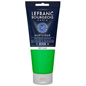 Lefranc Bourgeois Akrylová barva 300380 Fine světle zelená, tuba 200 ml, krémová akrylová barva na vodní bázi, rychleschnoucí, stálá na světle, voděodolná Lefranc Bourgeois Akrylová barva 300380 Fine světle zelená, tuba 200 ml, krémová akrylová barva na vodní bázi, rychleschnoucí, stálá na světle, voděodolná