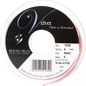 Berisfords Samtband, Alt Pink, 10,2 x 0,9 x 10,2 cm Berisfords Samtband, Alt Pink, 10,2 x 0,9 x 10,2 cm