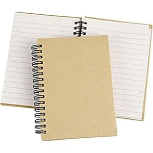 Creativ 100263 Notizbuch, Spiralbindung, Pappmaché, 10,5 x 15 cm, Beige Creativ 100263 Notizbuch, Spiralbindung, Pappmaché, 10,5 x 15 cm, Beige