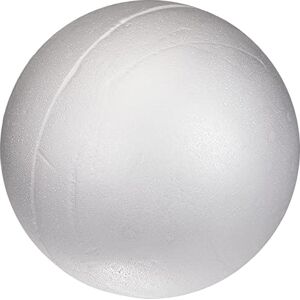 Rayher 3306200 polystyrenová koule, bílá, dělitelná, 2 polomisky, Ø 25 cm, pro ruční práce, lepení, zdobení a malování Rayher 3306200 polystyrenová koule, bílá, dělitelná, 2 polomisky, Ø 25 cm, pro ruční práce, lepení, zdobení a malování
