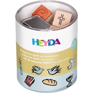 HEYDA 204888483 Razítko "Spirit" Velikost motivu: cca 1, 5 x 1, 5 cm HEYDA 204888483 Razítko "Spirit" Velikost motivu: cca 1, 5 x 1, 5 cm