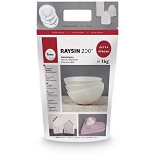 Rayher HOBBY 3699000 Raysin 200 licí prášek 1 kg, odlévací hmota bílá, reliéfní licí prášek, vytvrzující na vzduchu a bez zápachu, 1 kg Rayher HOBBY 3699000 Raysin 200 licí prášek 1 kg, odlévací hmota bílá, reliéfní licí prášek, vytvrzující na vzduchu a bez zápachu, 1 kg
