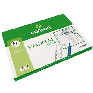 Canson GUARRO 200406244 Pack 250 Blätter Zeichenpapier A3 90G Canson GUARRO 200406244 Pack 250 Blätter Zeichenpapier A3 90G