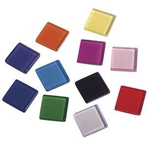 Rayher Akrylová mozaika, transparentní 1 x 1 cm, cca 205 kusů, SB box 50 g, pestrá směs, čtvercová, plastové kameny, průsvitná plastová mozaika, 14540999, barevná Rayher Akrylová mozaika, transparentní 1 x 1 cm, cca 205 kusů, SB box 50 g, pestrá směs, čtvercová, plastové kameny, průsvitná plastová mozaika, 14540999, barevná