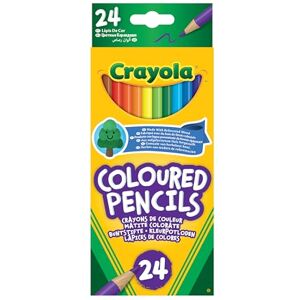Crayola Pastelky, perfektní pro kreslení ve škole a ve volném čase, sada s 24 tříděnými barvami, 3624 Crayola Pastelky, perfektní pro kreslení ve škole a ve volném čase, sada s 24 tříděnými barvami, 3624