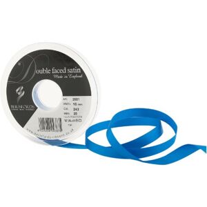 Berisfords 3501 Doppelseitiges Satinband, 20 m x 10 mm, Dunkles Königsblau Berisfords 3501 Doppelseitiges Satinband, 20 m x 10 mm, Dunkles Königsblau