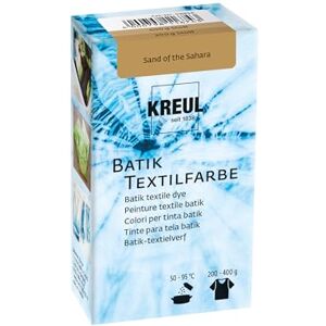 KREUL 98534 Batikovaná textilní barva Sand of the Sahara, 70 g, barevný prášek pro batikování a barvení textilií KREUL 98534 Batikovaná textilní barva Sand of the Sahara, 70 g, barevný prášek pro batikování a barvení textilií