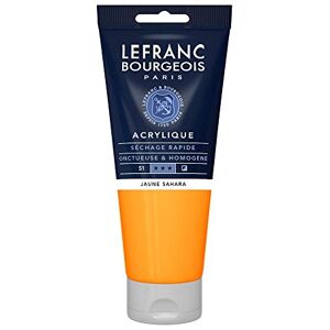 Lefranc Bourgeois Akrylová barva 300440 Fine Saharská žlutá, tuba 200 ml, krémová akrylová barva na vodní bázi, rychleschnoucí, stálá na světle, voděodolná Lefranc Bourgeois Akrylová barva 300440 Fine Saharská žlutá, tuba 200 ml, krémová akrylová barva na vodní bázi, rychleschnoucí, stálá na světle, voděodolná