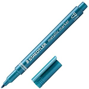 Staedtler 8323-373 metalické popisovače, 10 kusů v kartonovém pouzdře, modré Staedtler 8323-373 metalické popisovače, 10 kusů v kartonovém pouzdře, modré