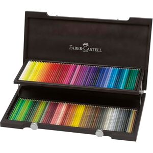 Faber-Castell 110013 – dřevěný kufřík se 120 barevnými tužkami Polychromos 120 Faber-Castell 110013 – dřevěný kufřík se 120 barevnými tužkami Polychromos 120