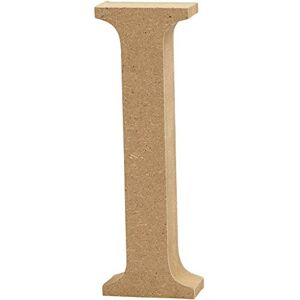 Creativ "I" MDF písmeno, hnědé, 13 x 2 cm Creativ "I" MDF písmeno, hnědé, 13 x 2 cm