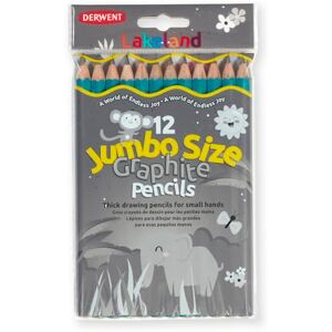 Derwent Lakeland Jumbo Graphit-Bleistifte, 12 x HB Derwent Lakeland Jumbo Graphit-Bleistifte, 12 x HB