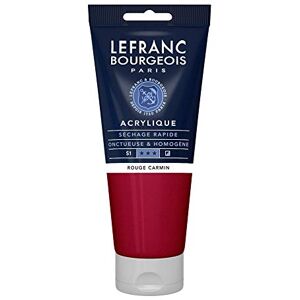Lefranc Bourgeois Akrylová barva 300357 Fine karmínově červená, tuba 200 ml, krémová akrylová barva na vodní bázi, rychleschnoucí, stálá na světle, voděodolná Lefranc Bourgeois Akrylová barva 300357 Fine karmínově červená, tuba 200 ml, krémová akrylová barva na vodní bázi, rychleschnoucí, stálá na světle, voděodolná