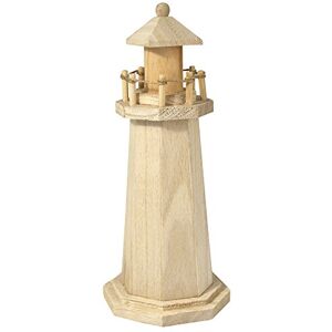 Rayher 6199100 Holz-Leuchtturm, 25 cm Rayher 6199100 Holz-Leuchtturm, 25 cm