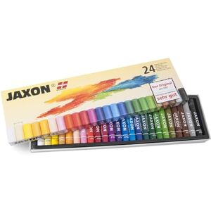 Honsell 47424 – Jaxon olejová pastelová křída, 24dílná sada v kartonovém pouzdře, brilantní barvy stálé na světle, ideální pro umělce, hobby malíře, děti, školu, výuku umění, bez škodlivých látek Honsell 47424 – Jaxon olejová pastelová křída, 24dílná sada v kartonovém pouzdře, brilantní barvy stálé na světle, ideální pro umělce, hobby malíře, děti, školu, výuku umění, bez škodlivých látek