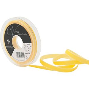 Berisfords Samtband, Gelb, 10,2 x 1,5 x 10,2 cm Berisfords Samtband, Gelb, 10,2 x 1,5 x 10,2 cm