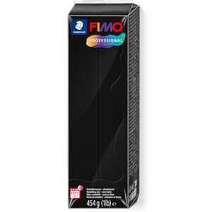 Staedtler FIMO profesionální modelovací hmota tvrdnoucí v troubě (velký blok 454 g (1 lb)) Barva: černá Staedtler FIMO profesionální modelovací hmota tvrdnoucí v troubě (velký blok 454 g (1 lb)) Barva: černá