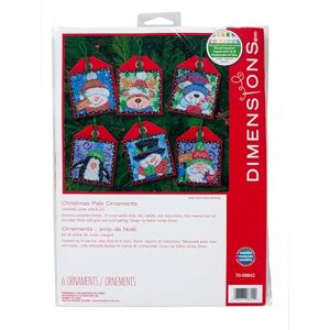Dimensions křížkový Stick sada, Pack of 6, Christmas Pals Dimensions křížkový Stick sada, Pack of 6, Christmas Pals