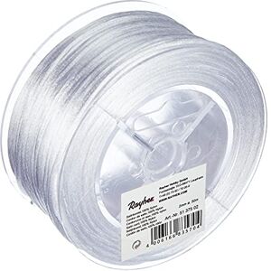 Rayher 5137502 Saténová šňůrka, 2 mm ø, role 50 m, bílá Rayher 5137502 Saténová šňůrka, 2 mm ø, role 50 m, bílá