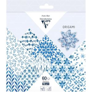 Clairefontaine 95349C balení s 60 archy origami papír (70 g, 15 x 15 cm, Shibori) 1 balení Clairefontaine 95349C balení s 60 archy origami papír (70 g, 15 x 15 cm, Shibori) 1 balení