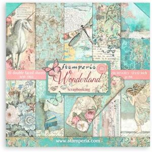Stamperia Scrapbook Paper Pad for Scrapbooking, album, vytváření karet, bullet journalling and More, Acid Free, Double-Sided, Perfect for Hobbies, Crafts, and Gifting (Shabby Rose) (30,5 x 30,5 cm) Stamperia Scrapbook Paper Pad for Scrapbooking, album, vytváření karet, bullet journalling and More, Acid Free, Double-Sided, Perfect for Hobbies, Crafts, and Gifting (Shabby Rose) (30,5 x 30,5 cm)