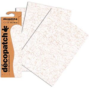 décopatch Papír č. 444 (bílé zlato, 395 x 298 mm) balení 3 ks décopatch Papír č. 444 (bílé zlato, 395 x 298 mm) balení 3 ks