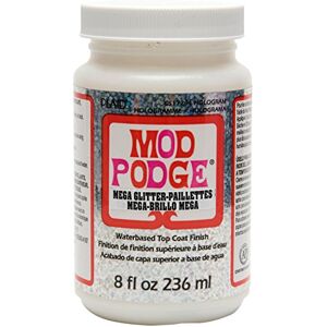 Mod Podge Plaid:Craft Mega Glitter Hologram-8oz Mod Podge Plaid:Craft Mega Glitter Hologram-8oz