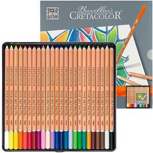 Cretacolor Pastel Pencils, pastelové tužky s vysokou stálostí na světle, 24 barev Cretacolor Pastel Pencils, pastelové tužky s vysokou stálostí na světle, 24 barev