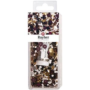 Rayher 14759000 flitry, mix skleněných perel a drát, 90 g mix a drát 50 mx0,3 mm Rayher 14759000 flitry, mix skleněných perel a drát, 90 g mix a drát 50 mx0,3 mm