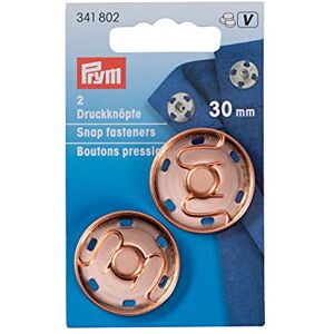 Prym Sew-on snap Fastener Brass, Metal, Rose Gold, 9.3 x 5.7 x 0.7 cm Prym Sew-on snap Fastener Brass, Metal, Rose Gold, 9.3 x 5.7 x 0.7 cm