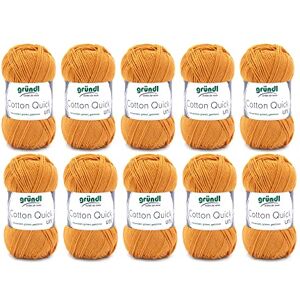 Gründl Vlna Cotton Quick uni tenká vlna na háčkování pletací příze háčkovací příze lesklá a šetrná k pokožce 100% bavlna 10 klubíček 50 g / 125 m síla jehlic 3-4 hořčice Gründl Vlna Cotton Quick uni tenká vlna na háčkování pletací příze háčkovací příze lesklá a šetrná k pokožce 100% bavlna 10 klubíček 50 g / 125 m síla jehlic 3-4 hořčice