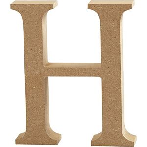 Creativ "V MDF písmeno, hnědé, 13 x 2 cm Creativ "V MDF písmeno, hnědé, 13 x 2 cm