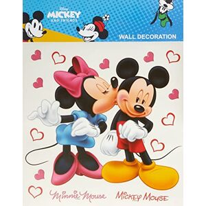 AG Design DKs 1085 Disney Micky myš, nálepka na zeď, papír, vícebarevný, 30 x 30 cm AG Design DKs 1085 Disney Micky myš, nálepka na zeď, papír, vícebarevný, 30 x 30 cm