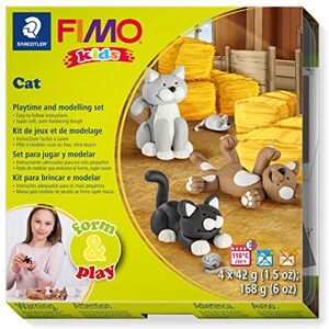 Staedtler Staedler 8304 sada na hraní "Fimo Cat", 16 LZ Staedtler Staedler 8304 sada na hraní "Fimo Cat", 16 LZ