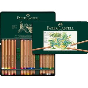 Faber-Castell 112160 – sada pastelových pastelů, 60 ks, kovové pouzdro Faber-Castell 112160 – sada pastelových pastelů, 60 ks, kovové pouzdro