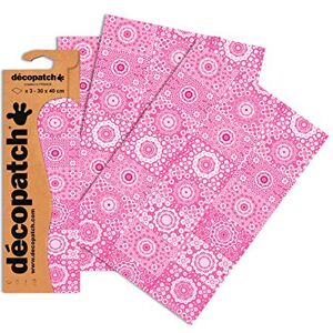 décopatch Papír č. 631 (růžovo-bílý Casablanca, 395 x 298 mm) balení 3 ks décopatch Papír č. 631 (růžovo-bílý Casablanca, 395 x 298 mm) balení 3 ks