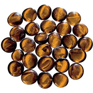 GLOREX Skleněné nuggety 200 g, 20 mm, sklo, hnědá, 4,5 x 6 x 12 cm, 1 kus GLOREX Skleněné nuggety 200 g, 20 mm, sklo, hnědá, 4,5 x 6 x 12 cm, 1 kus