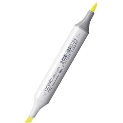Copic Sketch Marker FYG (fluorescent Yellow Green) profesionální Doplňovací štětcový popisovač, s dvojitým hrotem 358 barev snadno míchatelný, odolný proti rozmazání + rychle schnoucí Copic Sketch Marker FYG (fluorescent Yellow Green) profesionální Doplňovací štětcový popisovač, s dvojitým hrotem 358 barev snadno míchatelný, odolný proti rozmazání + rychle schnoucí