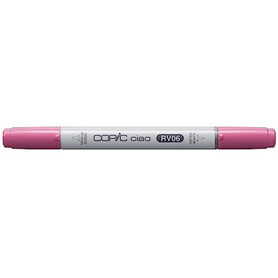 Copic Ciao Marker Typ RV 06, Cerise, univerzální zvýrazňovač rozvržení, se středně širokou a štětcovou špičkou Copic Ciao Marker Typ RV 06, Cerise, univerzální zvýrazňovač rozvržení, se středně širokou a štětcovou špičkou