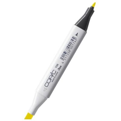Copic Classic Marker Y06 (žlutá) profesionální zvýrazňovač alkoholu Doplňovací, s dvojitým hrotem na výběr 214 barev snadno se míchá, odolná proti rozmazání + rychleschnoucí Made in Japan Copic Classic Marker Y06 (žlutá) profesionální zvýrazňovač alkoholu Doplňovací, s dvojitým hrotem na výběr 214 barev snadno se míchá, odolná proti rozmazání + rychleschnoucí Made in Japan