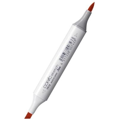 Copic Sketch Marker YR18 (Sanguine) profesionální zvýrazňovač alkoholu Doplňovací štětcový popisovač, s dvojitým hrotem 358 barev snadno míchatelný, odolný proti rozmazání + rychle schnoucí Copic Sketch Marker YR18 (Sanguine) profesionální zvýrazňovač alkoholu Doplňovací štětcový popisovač, s dvojitým hrotem 358 barev snadno míchatelný, odolný proti rozmazání + rychle schnoucí