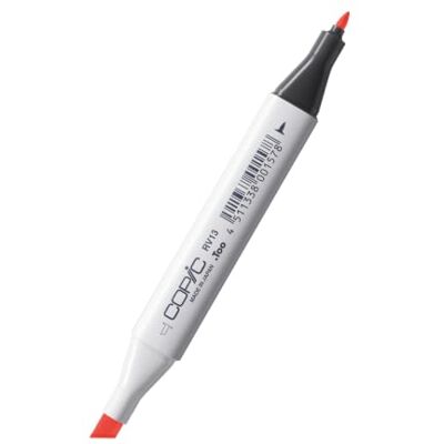 Copic Classic Marker RV13 (Tender Pink) profesionální zvýrazňovač Doplňovací, s dvojitým hrotem na výběr 214 barev snadno se míchá, odolná proti rozmazání + rychleschnoucí Made in Japan Copic Classic Marker RV13 (Tender Pink) profesionální zvýrazňovač Doplňovací, s dvojitým hrotem na výběr 214 barev snadno se míchá, odolná proti rozmazání + rychleschnoucí Made in Japan