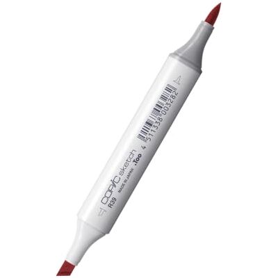 Copic Sketch Marker R39 (Garnet) profesionální zvýrazňovač alkoholu Doplňovací štětcový popisovač, s dvojitým hrotem 358 barev snadno míchatelný, odolný proti rozmazání + rychle schnoucí Copic Sketch Marker R39 (Garnet) profesionální zvýrazňovač alkoholu Doplňovací štětcový popisovač, s dvojitým hrotem 358 barev snadno míchatelný, odolný proti rozmazání + rychle schnoucí