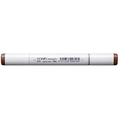 Copic Popisovač Sketch Typ E 74, Cocoa Brown, profesionální zvýrazňovač štětců, se super hrotem na chleba a špičkou pro střední broad Copic Popisovač Sketch Typ E 74, Cocoa Brown, profesionální zvýrazňovač štětců, se super hrotem na chleba a špičkou pro střední broad