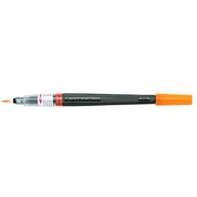 Pentel XGFL-107X – Colour Brush, jedinečné pero naplněné akvarelovým inkoustem, oranžová, 1 kus, 17,5 x 1,3 x 1,3 cm Pentel XGFL-107X – Colour Brush, jedinečné pero naplněné akvarelovým inkoustem, oranžová, 1 kus, 17,5 x 1,3 x 1,3 cm