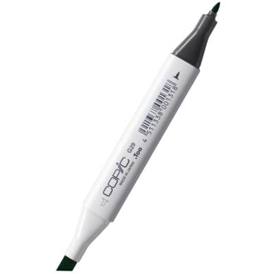 Copic Classic Marker G29 (Pine Tree Green) profesionální zvýrazňovač Doplňovací, s dvojitým hrotem na výběr 214 barev snadno se míchá, odolná proti rozmazání + rychleschnoucí Made in Japan Copic Classic Marker G29 (Pine Tree Green) profesionální zvýrazňovač Doplňovací, s dvojitým hrotem na výběr 214 barev snadno se míchá, odolná proti rozmazání + rychleschnoucí Made in Japan